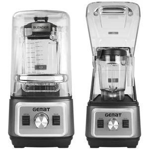 Silent Proof Commercial  Blender Milkshake Machine Noise Cancellation Blender Fruit Food Processor Juice Maker bar Blender