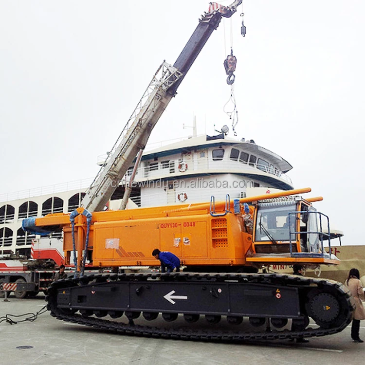 200 Ton Crawler Crane Quy200 - Buy Lifting Machinery Crawler Crane ...