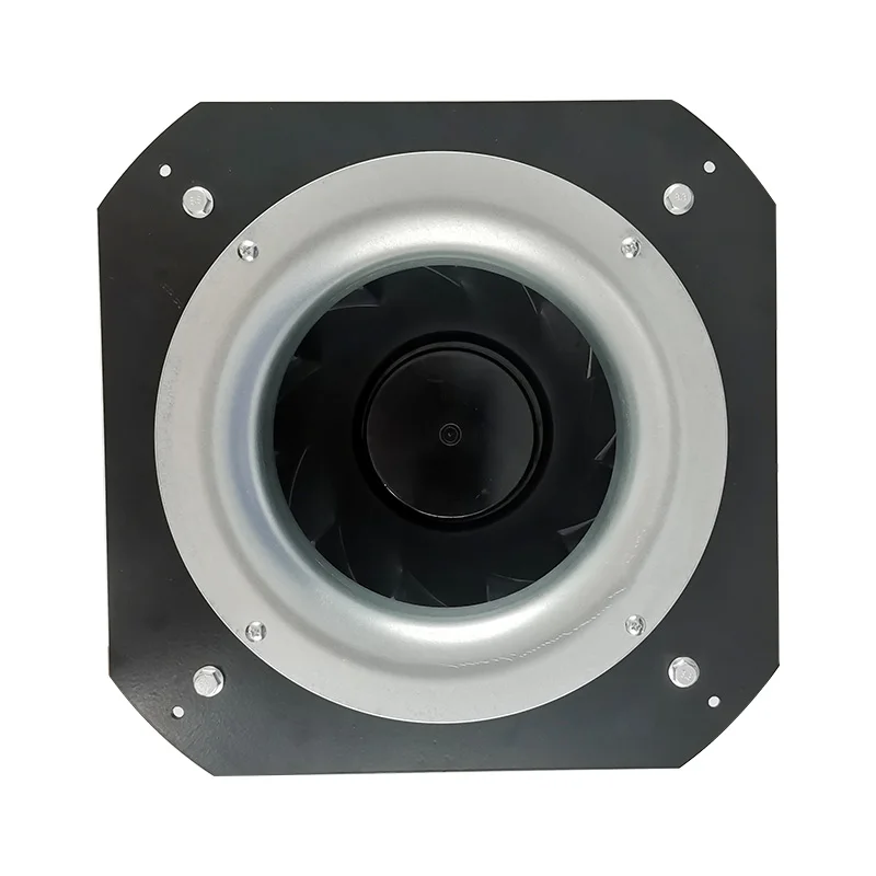 OEM High Pressure 250mm diameter  EC centrifugal fan For air condition