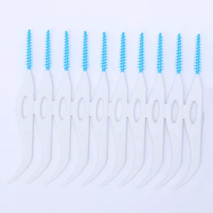Daily Care ISO GMP Approved Comfort Soft Interdental Picks Flexible Silicone Brush Multi Functional Dental Care Tooth Pick