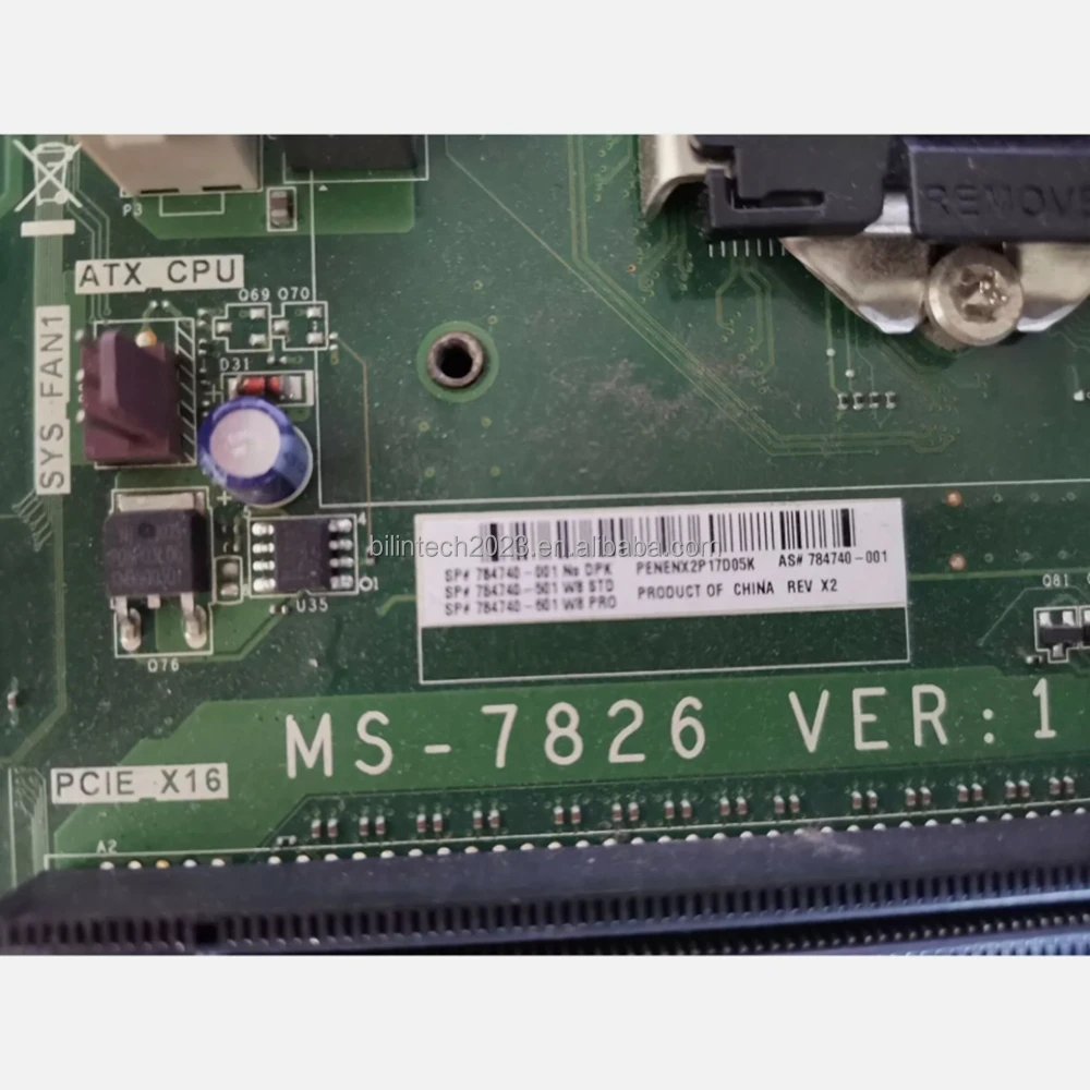 For H-P Envy Phoenix 810-460 MS-7826 Motherboard Tested OK