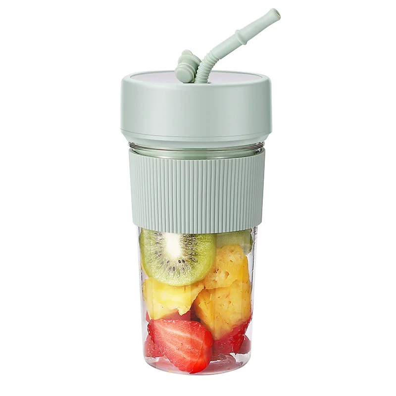 Mason Portable Mini Juicer Blender with Straw Cup –