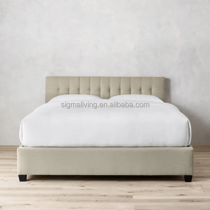 Bedroom hotel double bed living room furniture bed & headboard on sale