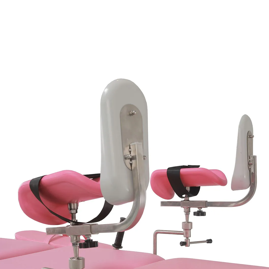 Stainless Steel Medical Manual Gynecology Labor Birthing Obstetric and Delivery Bed