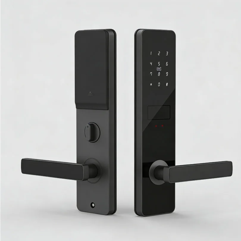 ล็อกอัจฉริยะสำหรับโรงแรมทำจากอลูมิเนียมอัลลอยด์ ใช้งานง่าย รองรับ Wi-Fi และการสแกนลายนิ้วมือ ล็อกประตูอัจฉริยะสำหรับบ้านแบบดิจิทัลยี่ห้อ Kaisstar