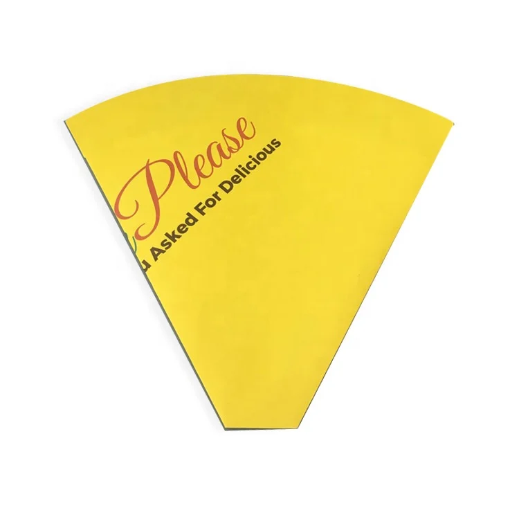 Kraft Paper Cone Hand Triangle Bag Snack Dessert Packaging Paper Bag Coated Paper Food Packaging Bag