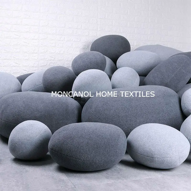 Stone Floor Pillows 