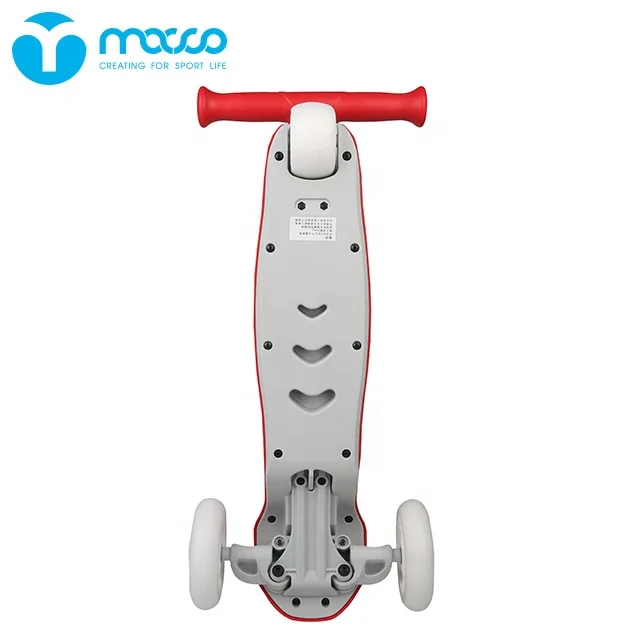 Macco детский пластиковый скутер для детей-мороженое красного