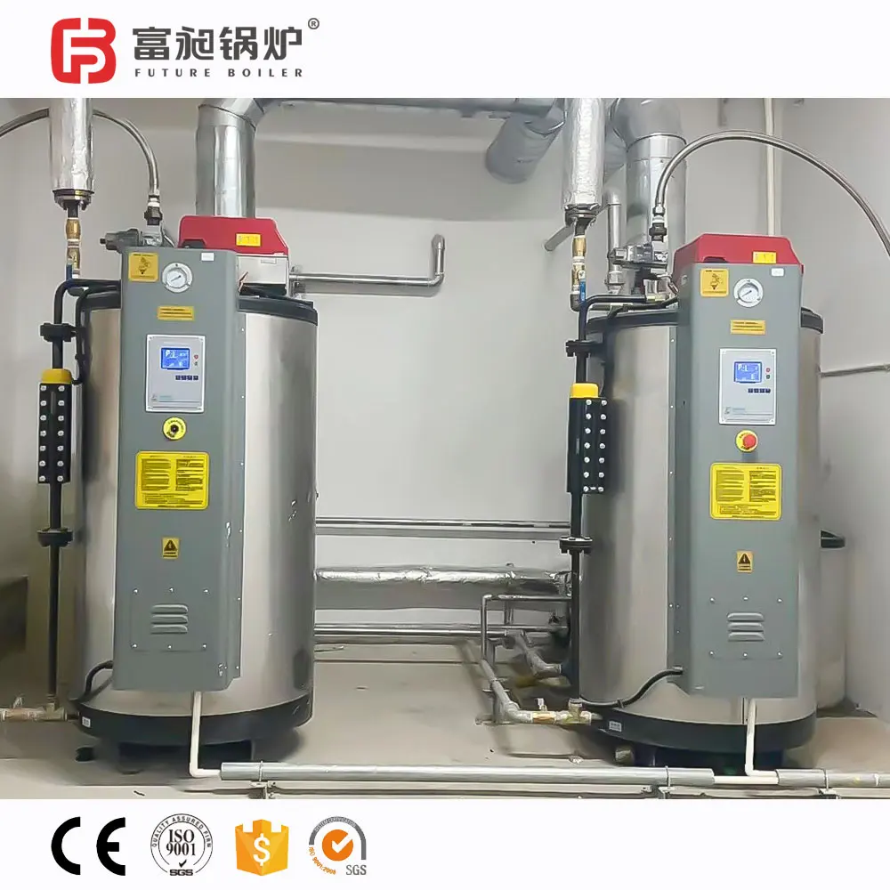Gas/Oil Fired Steam Boiler with Fire Tube Efficient Heating Boiler for Milk & Honey