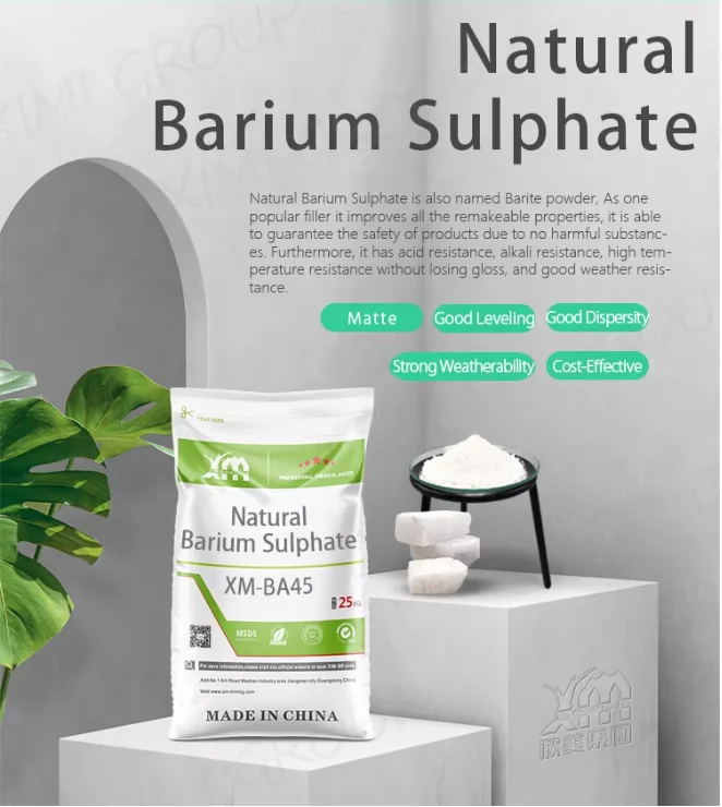 Advanced Barium Sulphate (BaSO4) for High-Resolution X-ray protection in Barite Processing Plants