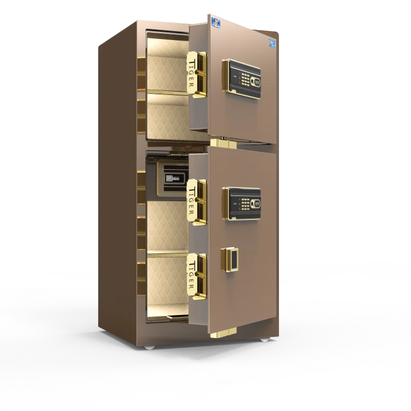 Digital Safe Box Fingerprint Jewelry Money Safe Electronic Coffre Fort Home Office Hotel Safes