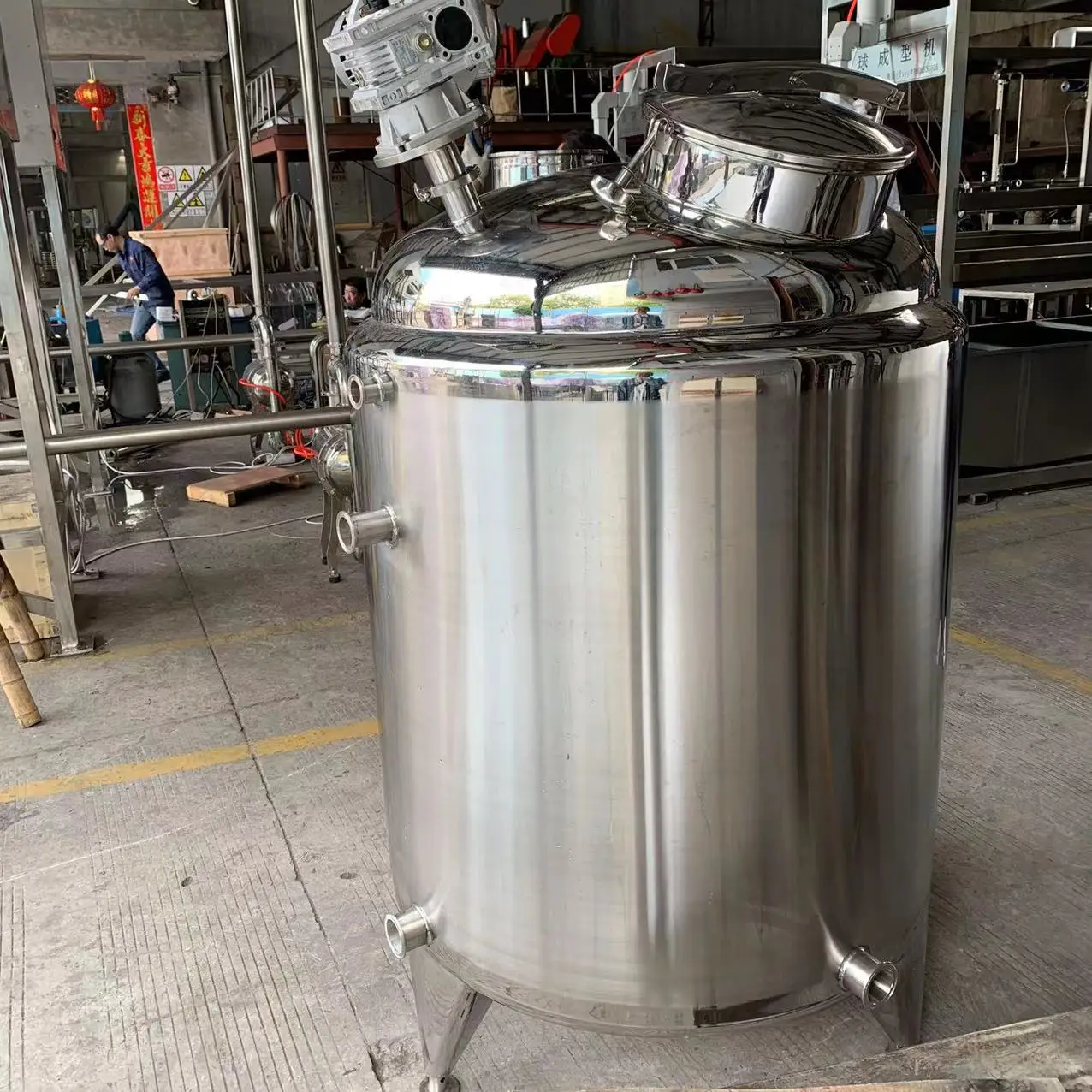 100l/200l/300l/500l/1000l Alcohol Distiller Tank Boiler Can With ...