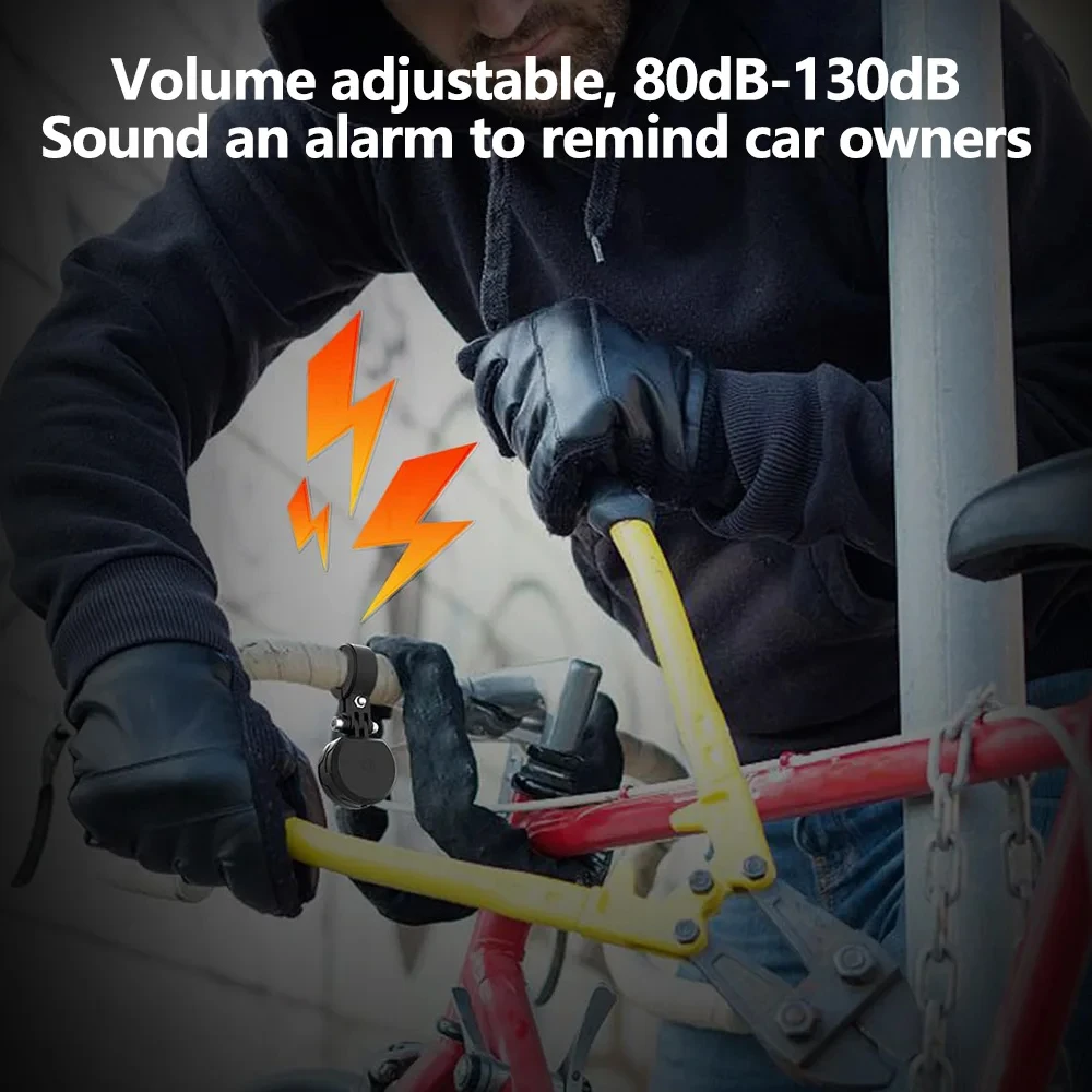Велосипедный электрический звонок перезаряжаемый 120 дБ