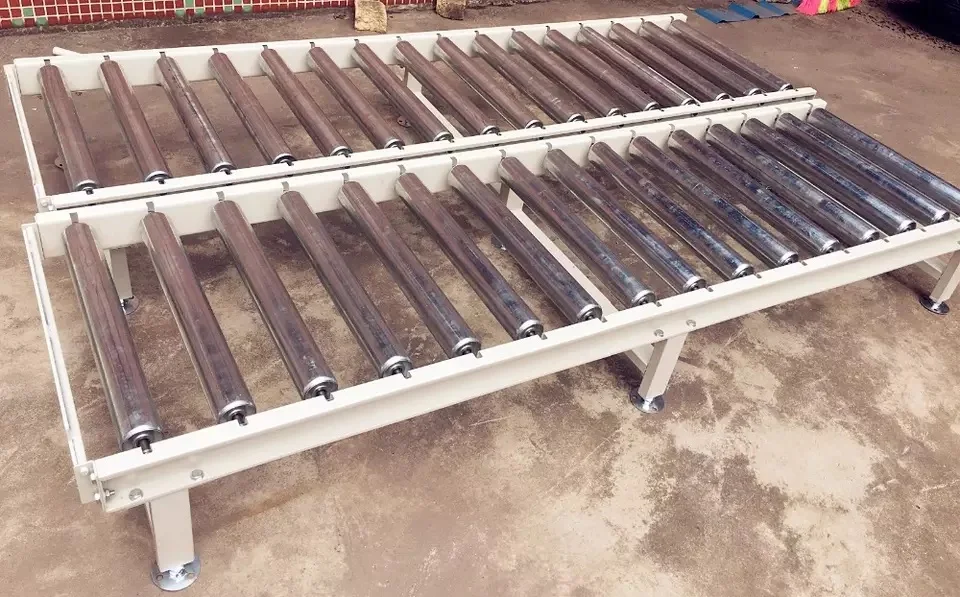 Hongrui High Quality Material Handling Unpowered Roller Conveyor