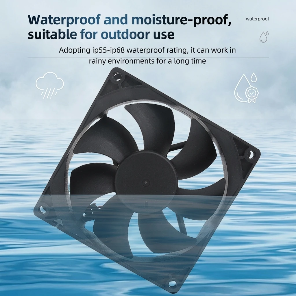 Dcec Silent Axial Fan, Waterproof, Explosion-Proof - detail 2