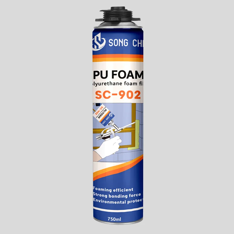 750ml Pu Spray Foam For Windows And Doors Mounting Insulation Adhesive And Sealants Buy 0989