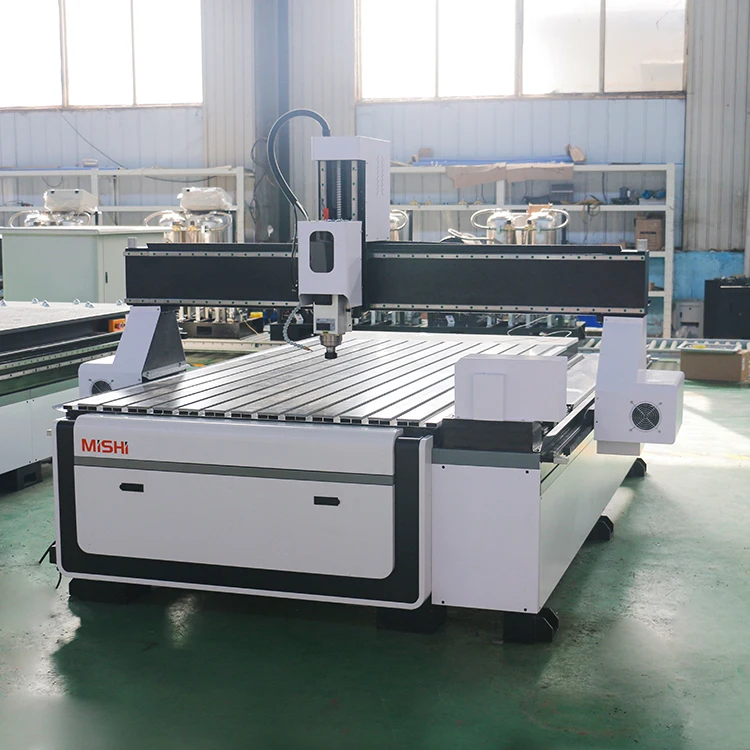 MISHI 1325 4 Axis CNC 3d Automatic Wood Carving Machine 6kw Spindle Cnc Router Woodworking Machinery