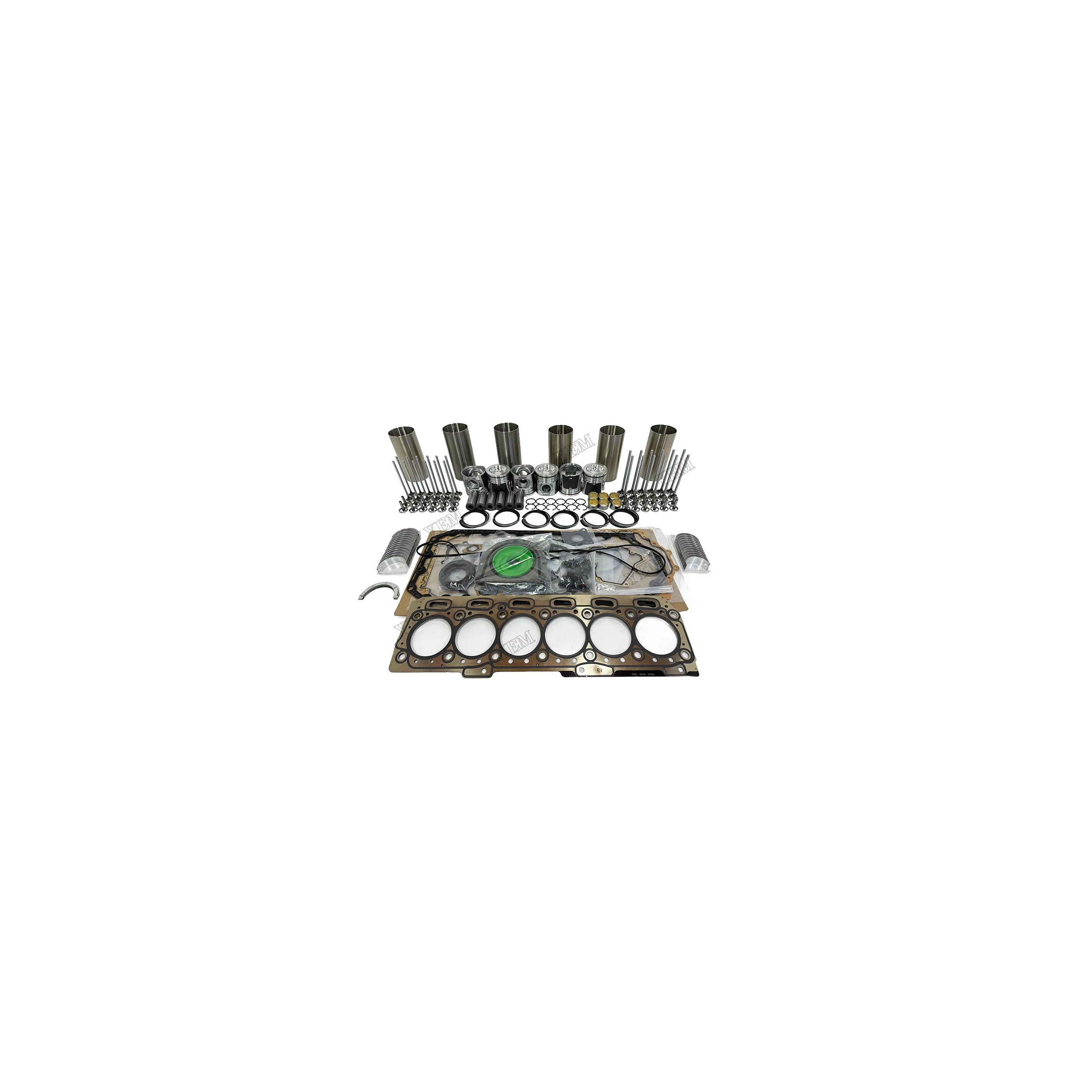 For Caterpillar C7.1 Rebuild Overhaul Repair Kit With Valves Bearings Liner Piston Ring Gasket Kit 4452945 436-7786 Engine Parts