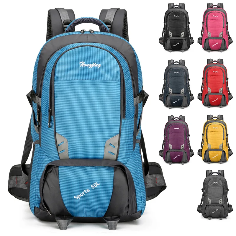 Zaino Da Trekking 80L Leggero E Impermeabile – Tessuto Oxford 600D, Sistema Dorsale 3D, Per Campeggio E Viaggio