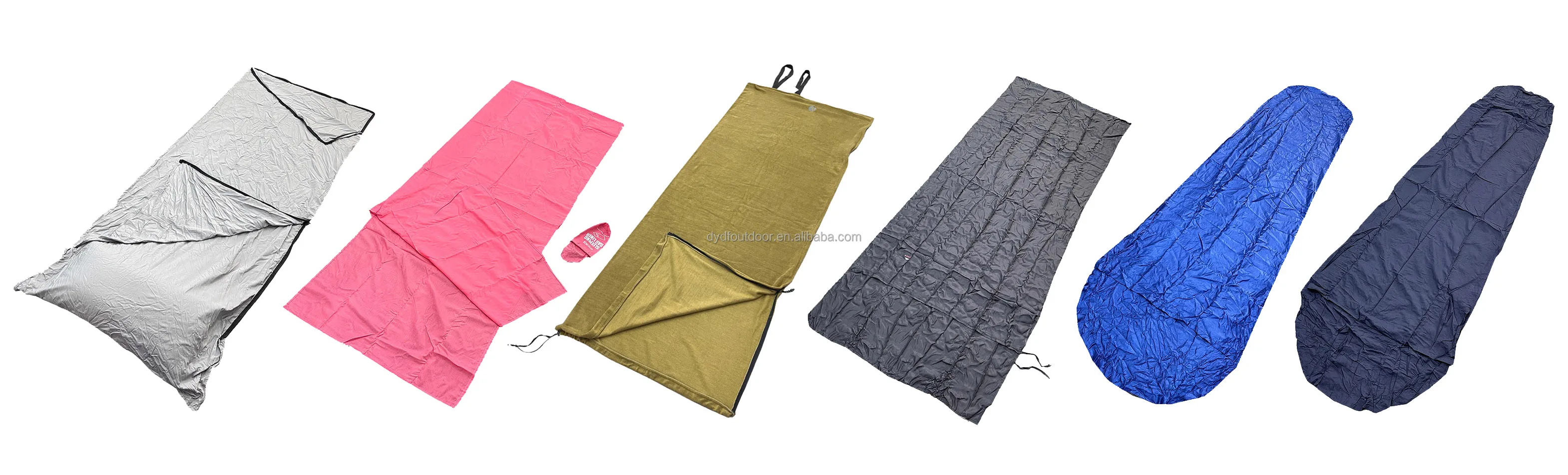 Pongee/polyester/fleece/cotton/silk Sleeping Bag Liner,Ultra Light
