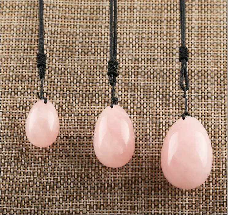 stone kegel ball natural rock quartz crystal massage kegel balls