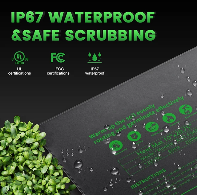 Waterproof Hydroponics Heater, USA, 120V - detail 4