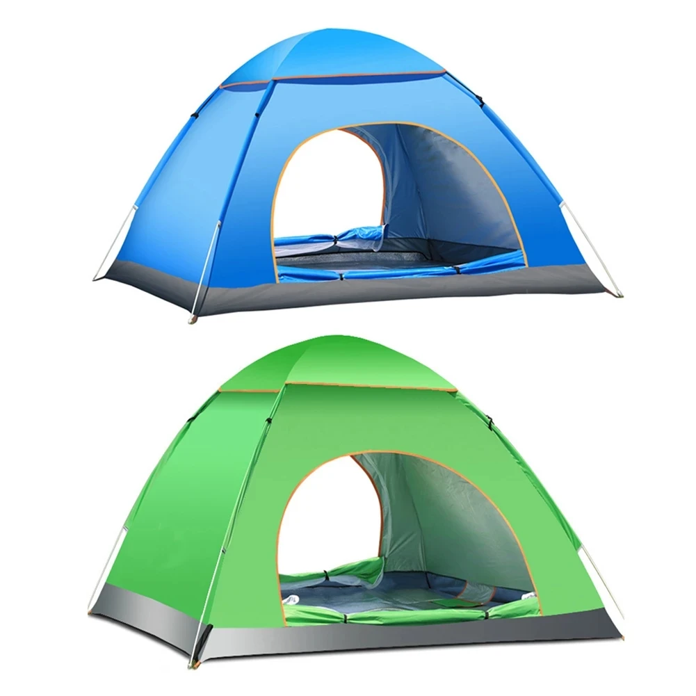 Mountaineering Single Layer Quick Open Portable Single Outdoor Party Tent Bed Camping Tent