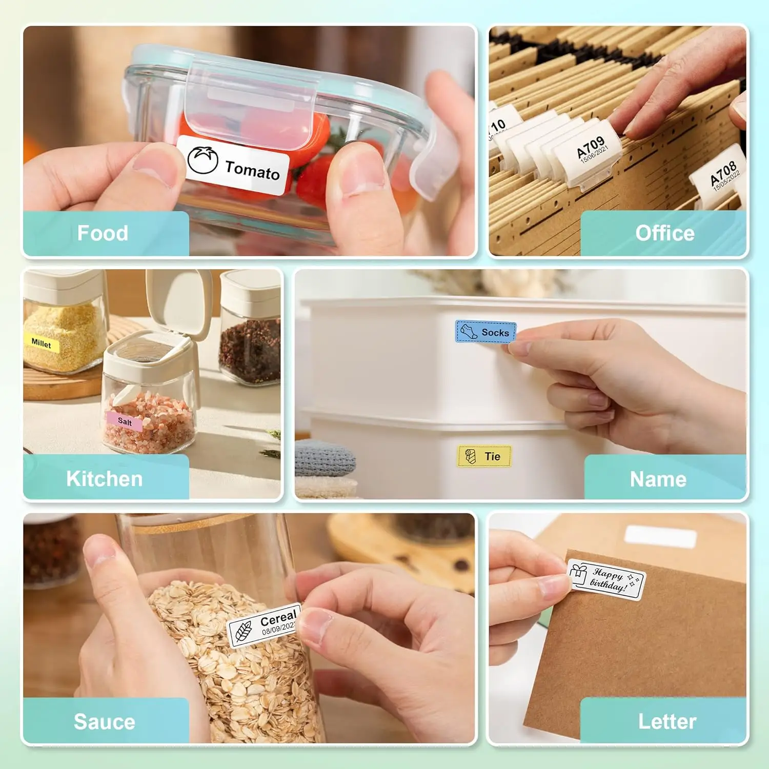Go Label Machine TechView Portable Bluetooth Label Printer – Vision Trading Contracting ...