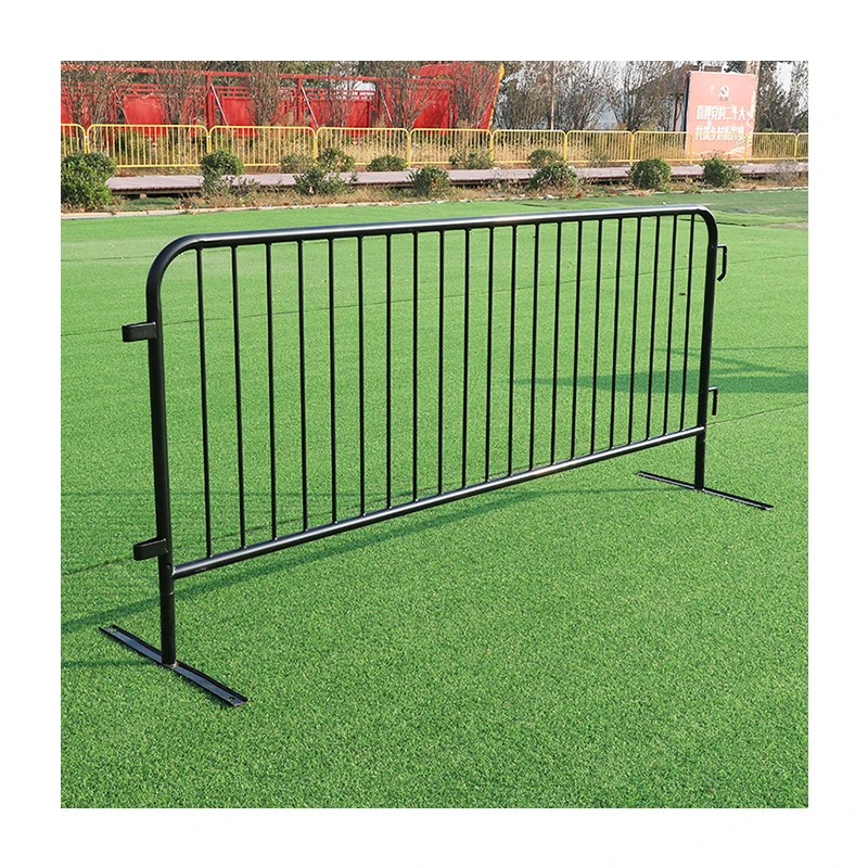 Boundary Lines Control Barricades Securelock Black Powder Coated Steel ...