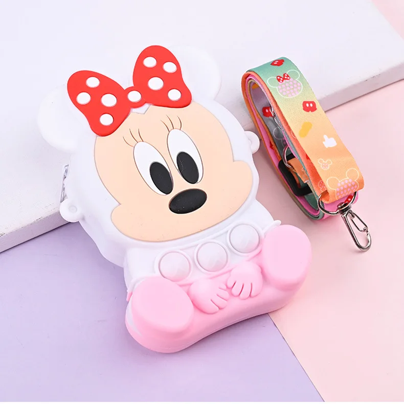 Новые силиконовые модные сумки через плечо с пузырьковым эффектом для девочек