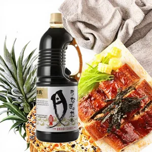 Wholesale Soybean Japanese Unagi Sauce in Bottle for Cooking Cuisine Seasoning