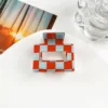 5 cm Corto a quadri rossi e blu