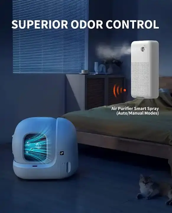 PETKIT PURA MAX スマート自動トイレ 猫用オドデオドライズ付き