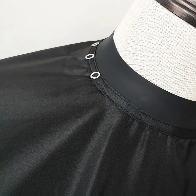 Накидка для парикмахерской на заказ с рукавом логотип