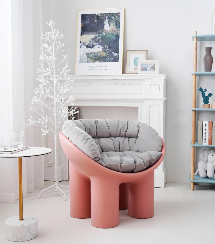 Roly Poly Chair With Cushion Driade Roly Poly Armchair, Ochre