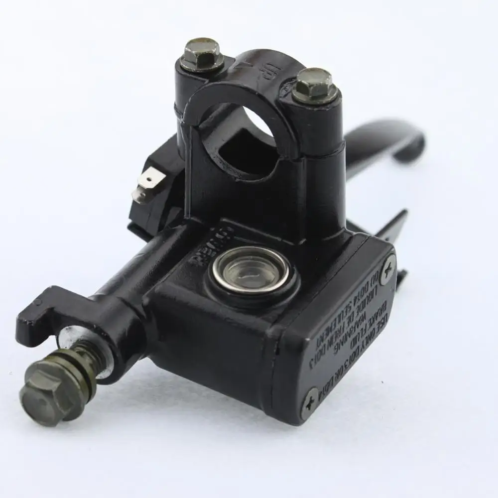 GOOFIT гидравлический тормоз главный цилиндр Тормозной Рычаг Ручка с кабелем Замена для 50cc 70cc 90cc 110cc 125cc 150cc китайский