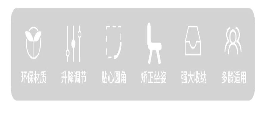 Modern Design Plastic Student Study Desks and Reading Chairs Durable Home Office School or Hospital Furniture Made in China