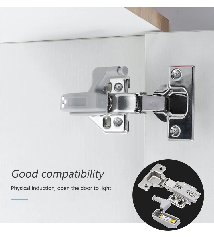 Toco Led Hinge Light Cupboard Doors Light Hinge Lamp Mini Inner