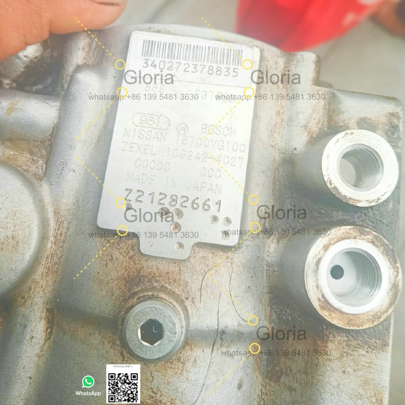 としおページ 109342-4027 Diesel Engine Fuel Injection Pump 16700-VG100