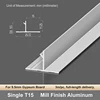 Singolo T15/Alluminio Finitura Grezza