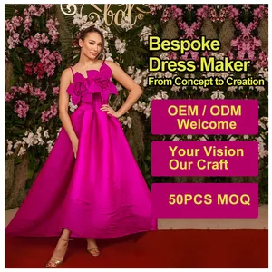 Custom Summer Roman Tunic Slim Ladies Sleeveless 3D Flower Designer A-Line Elegant Luxury Evening Party Casual Dresses for Women