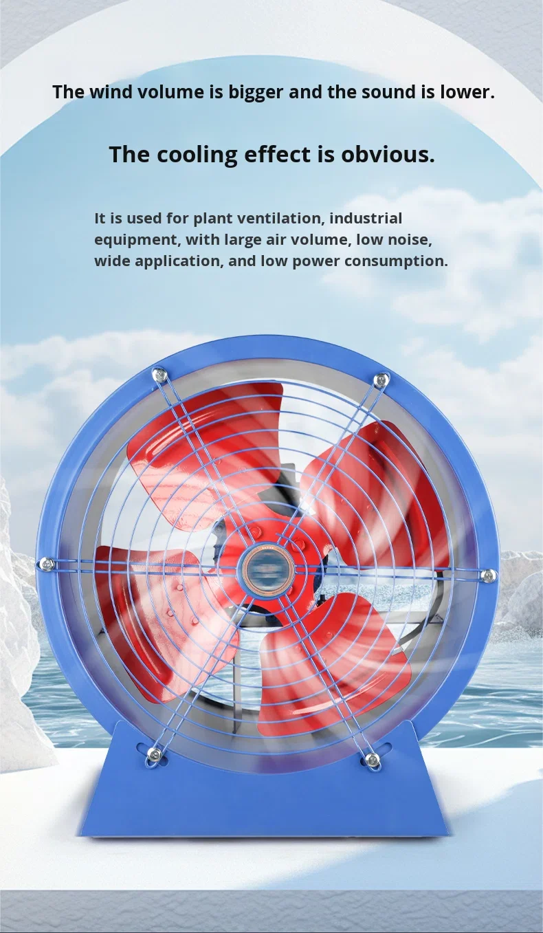 Noise Axial Exhaust Fan, 220 V, Electric - detail 14