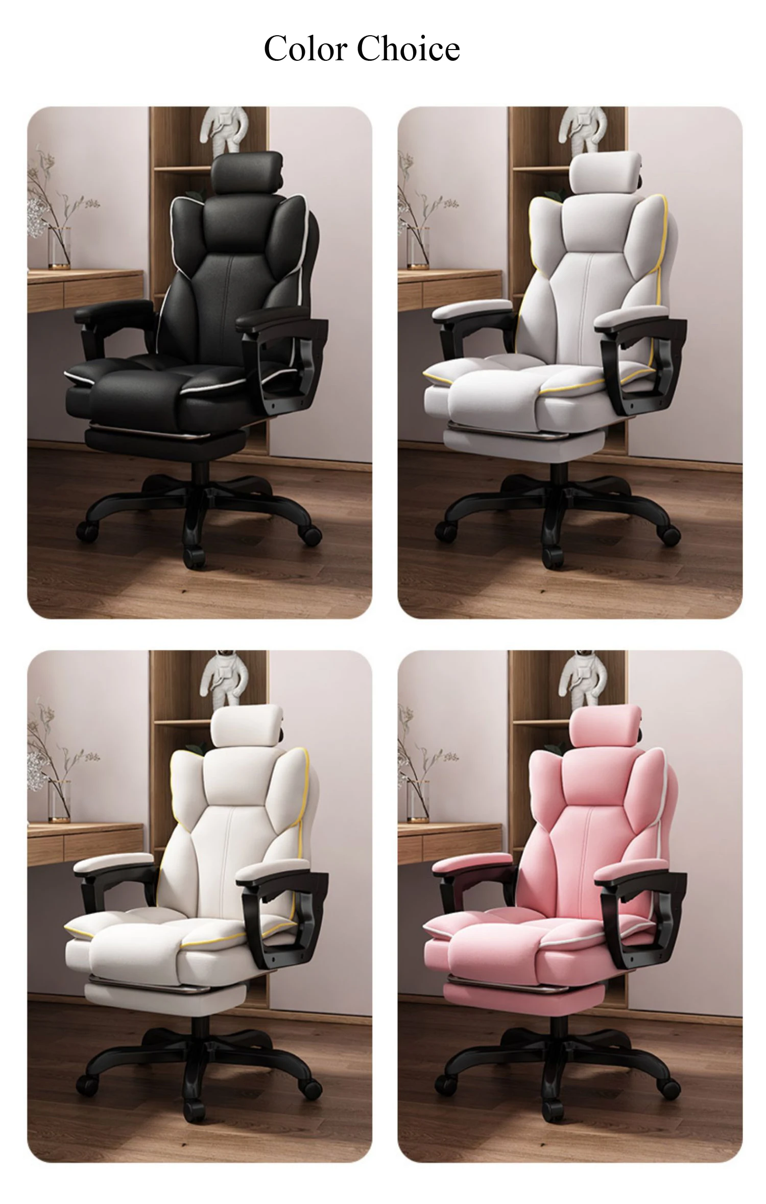 Wholesale Modern Luxury Adjustable High Back Executive Ergonomic Swivel