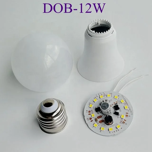DOB 7W 9W 12W 15W 100Lm/W светодиодные лампы полной мощности
