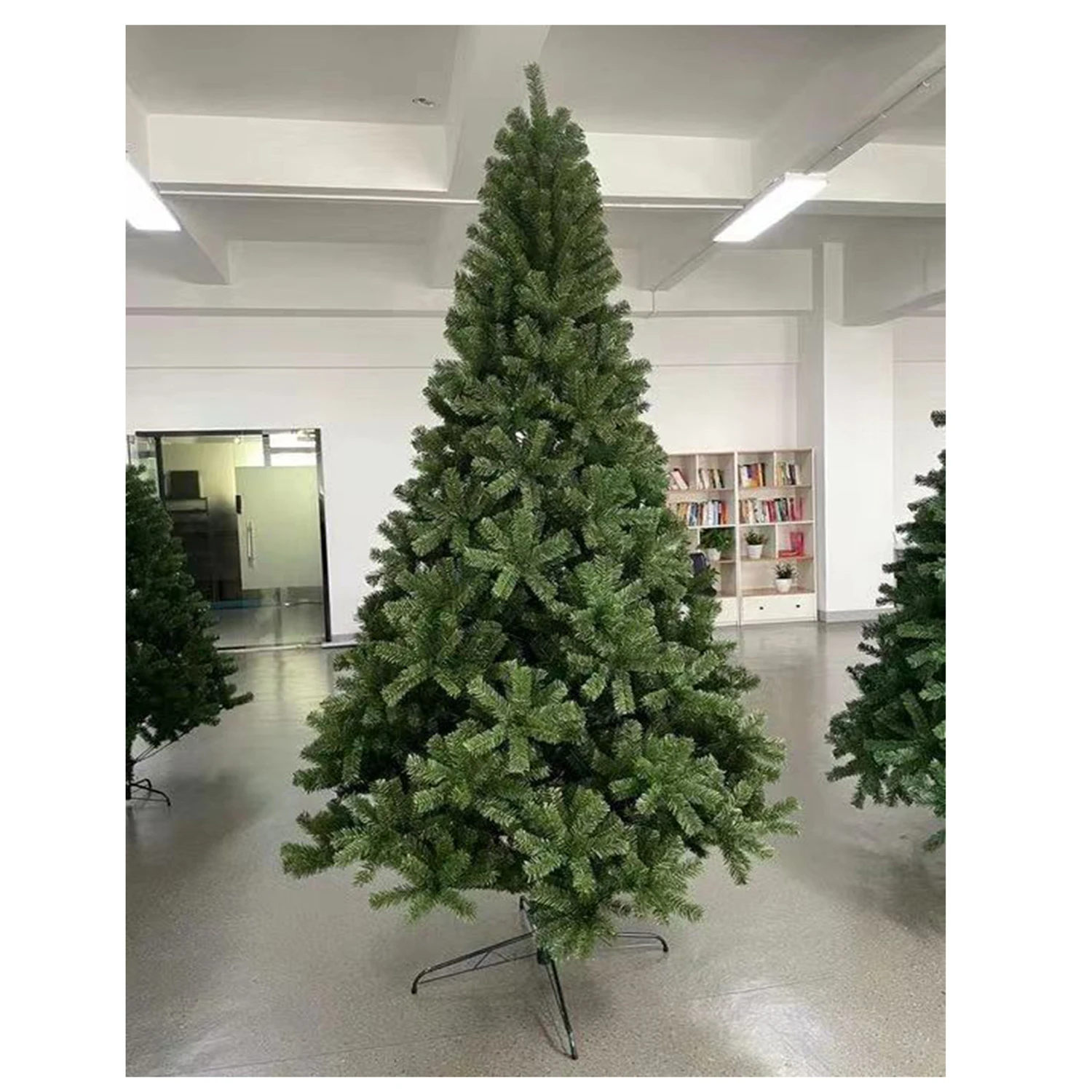 Yiwu Factory's High Quality PVC Artificial Christmas Tree Custom Size From 30cm to 270cm New Fresh Green Home Use OEM ODM