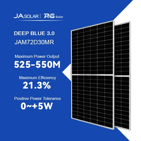 JA Solar JAM72D30-525-550/MB Solar Panels - Efficient Power