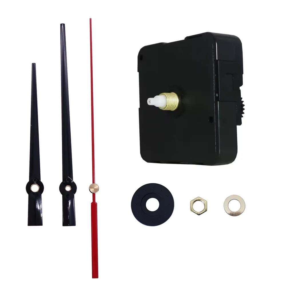 HR1688 Silent Sweep Clock Movement Quiet Clock Engine with HR9950 Pointers
