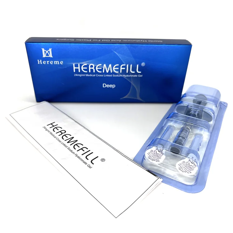 Hereme hyaluronic acid inject dermal filler injection facial fillers for lips acido hialuronico inyectable reticulado