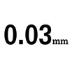 0.03mm