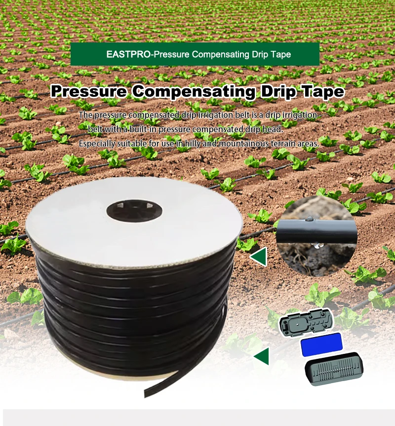 Adjustable Farm System Pressure Compensating Dripper Drip Irrigation